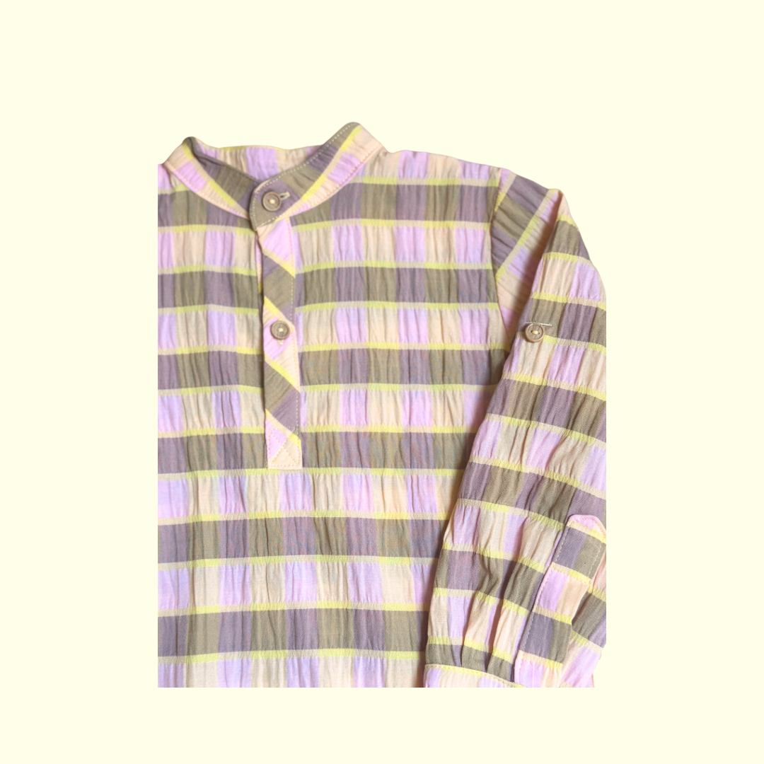 Polera Vicky Bonito Fresa y Lima