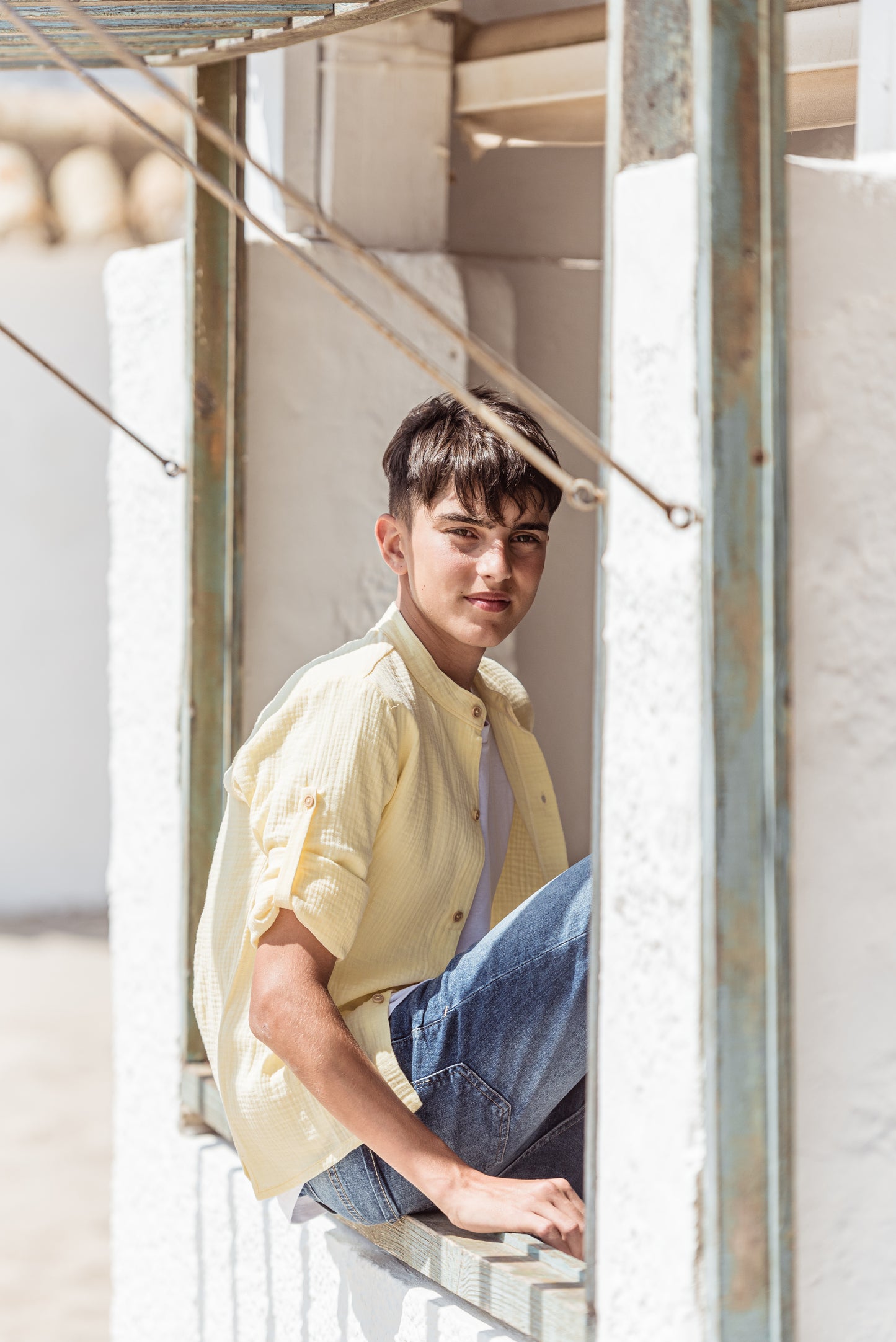 Camisa Bambula Limón