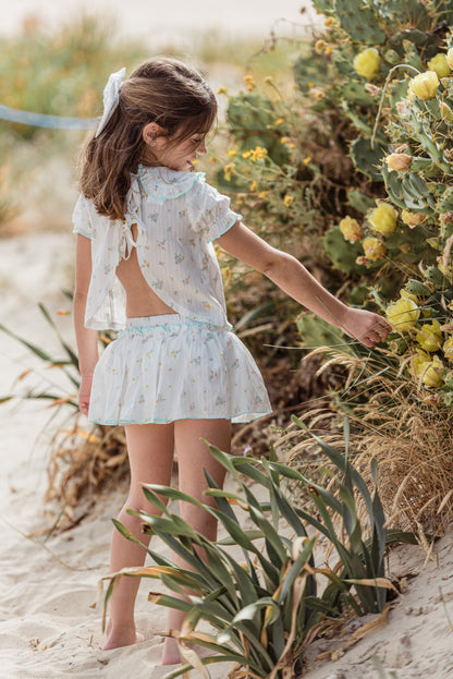 Blusa Lazada  Flor de Sal