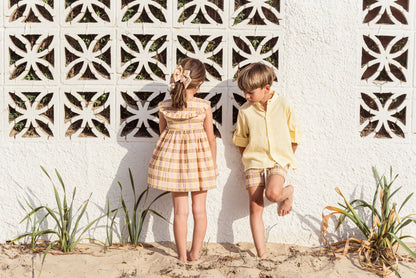 Short Vichy  Bonito Fresa y Lima