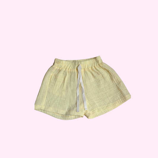 Short Bambula limón